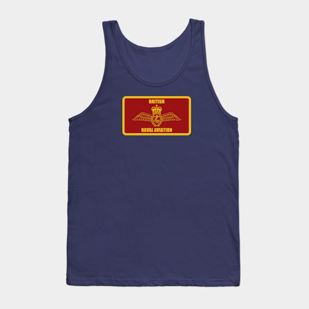 British Naval Aviation Patch Tank Top by Tailgunnerstudios